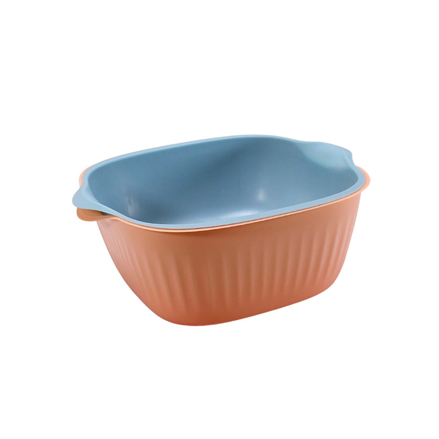 5228A KITCHEN BOWL PLASTIC WASHING BOWL AND STRAINER DRAINER BASKET FOR HOME & KITCHEN USE DeoDap 5228A KITCHEN BOWL PLASTIC WASHING BOWL AND STRAINER DRAINER BASKET FOR HOME & KITCHEN USE DeoDap